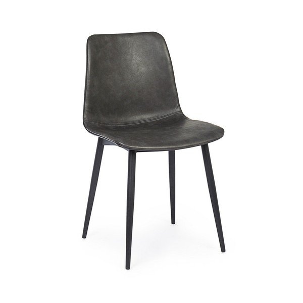 Must kunstnahast söögitool Kyra – Bizzotto