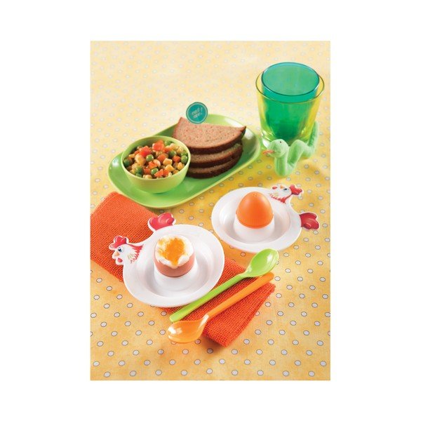 Set 2 kalíšků na vajíčka a slánky Snips Breakfast-image-1