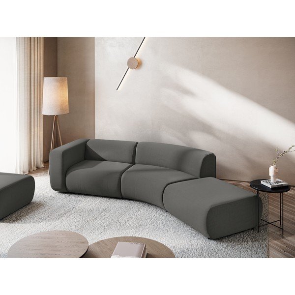 Hall sametist lamamist tugitool (paremas nurgas) Ekahi - Makamii-image-1