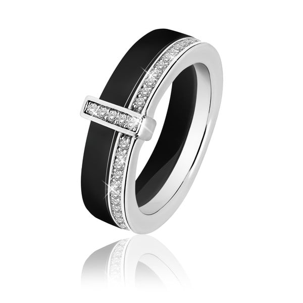 Prsten s krystaly Swarovski® GemSeller Tanya, velikost 52
