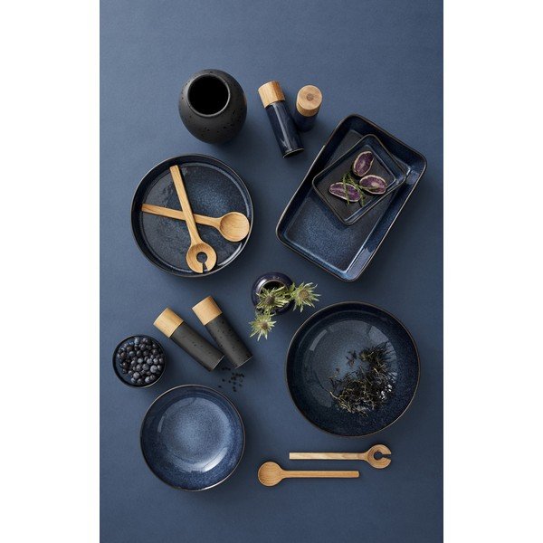 Tumesinine keraamiline pipra- ja soolaveski komplekt  Blue - Bitz-image-1