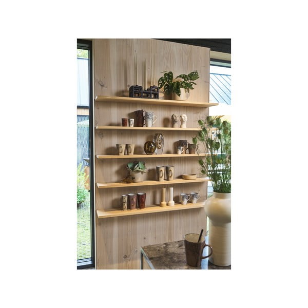 Punased kivikeraamikast espressotassid 4tk komplektis 100ml Hela - Villa Collection-image-3