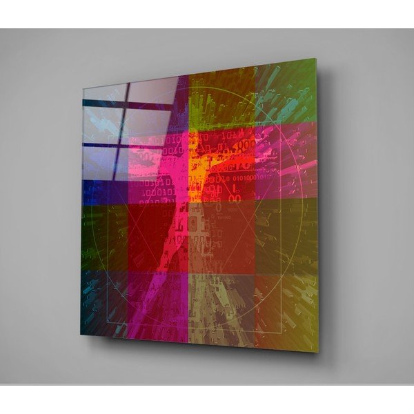Klaasimaal, 100 x 100 cm Da Vinci's Lines - Insigne-image-3