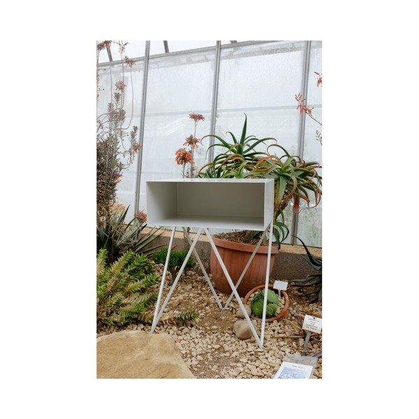 Bílý příruční stolek &New Robot-image-4