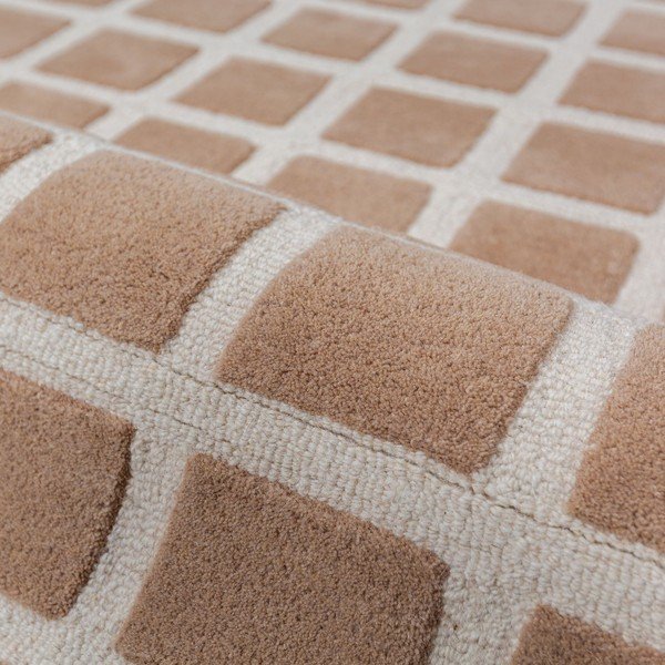 Roosa käsitsi kootud villane vaip 160x230 cm Renga Wool - Flair Rugs-image-3