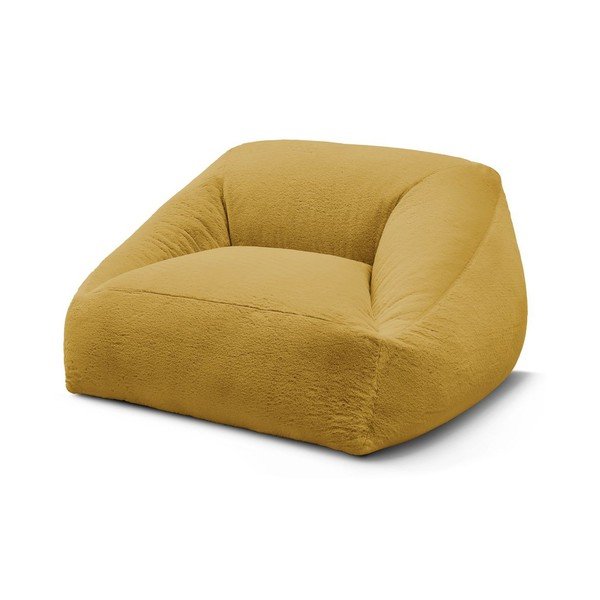 Kollane kunstkarusnahast kott-tool Lilibet - Bobochic Paris