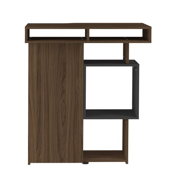 Tmavě hnědý barový stolek Symbiosis Bar