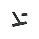 Must klaasipuhastaja koos hoidikuga 22 cm Ume - Zone