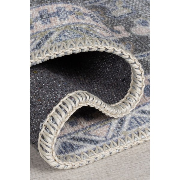 Roheline pestav koridorivaip taaskasutatud kiududest 60x230 cm Windsor - Flair Rugs-image-2