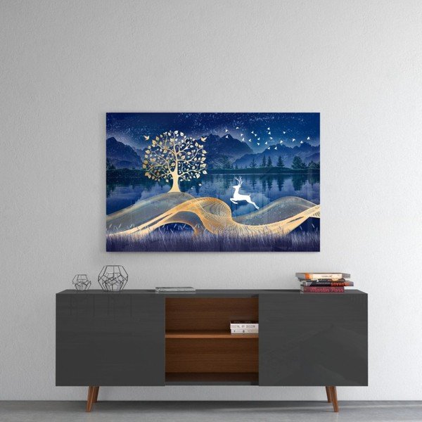 Klaasimaal, 72 x 46 cm Magic Deer - Insigne-image-1
