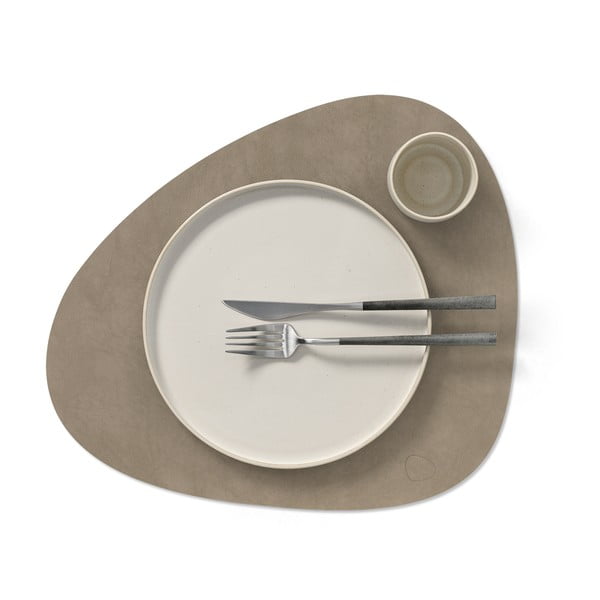 Öko-nahast lauamatt 37x44 cm Curve L Nupo - LIND DNA-image-2