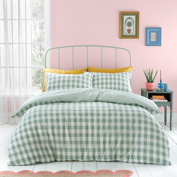 Roheline voodipesu kaheinimesevoodile 200x200 cm - Catherine Lansfield