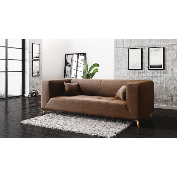 Mesi kollane diivan , 217 cm Toro - MESONICA-image-1