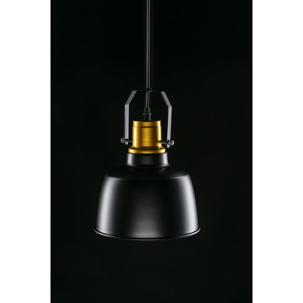 Must-kuldne rippvalgusti ø 22 cm Monroe - GTV-image-3