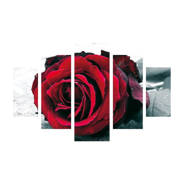 Vícedílný obraz Roses Are Red, 92 x 56 cm