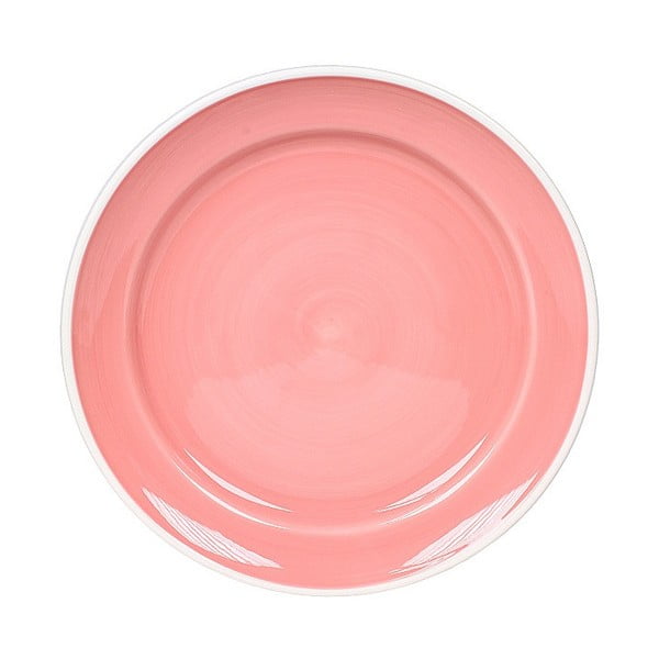 Keramický talíř Marikere Pink, 26.5 cm