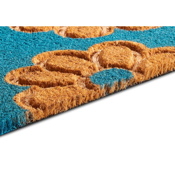 Kookoskiust uksematt 45x75 cm Flowers - Hanse Home-image-3