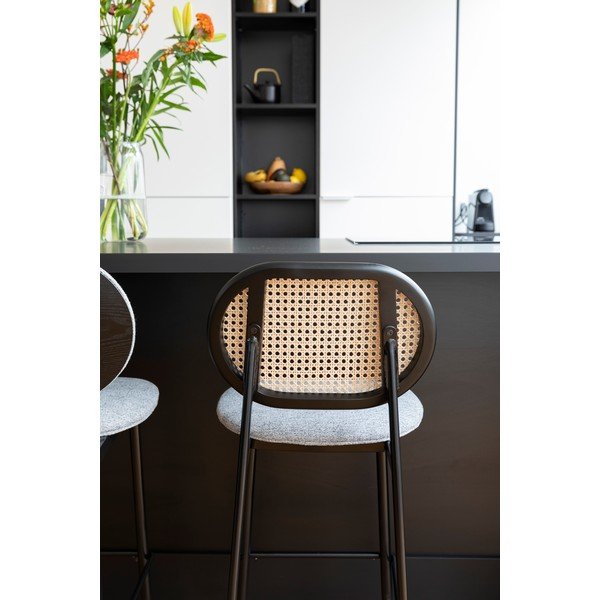 Must/valgushall baaritooli 94 cm Spike - Zuiver-image-1