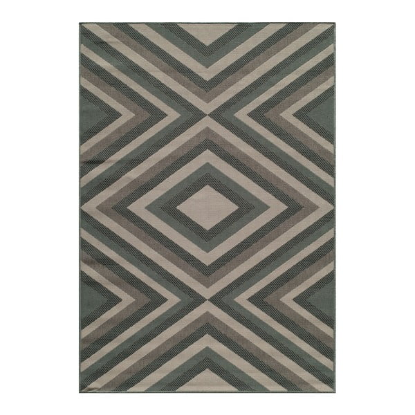 Šedý koberec Nourison Baja Tumbes, 290 x 201 cm
