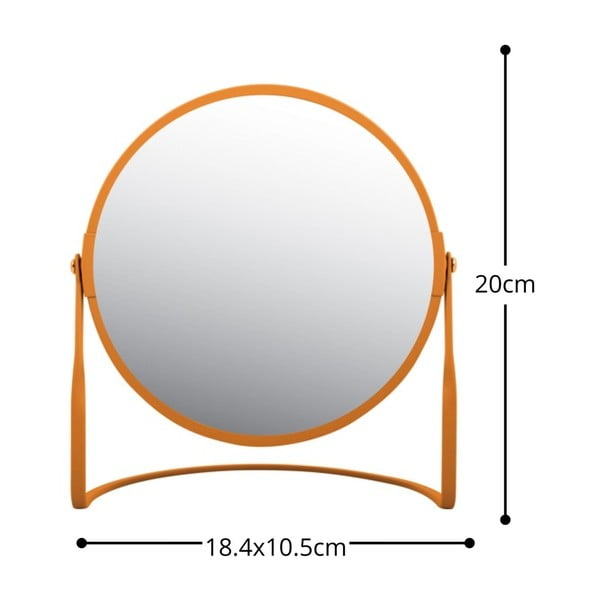 Suurendusega kosmeetikapeegel (5x suurendus) ø 18 cm Akira - Spirella-image-3