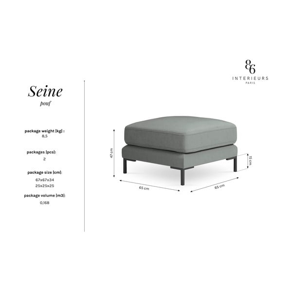 Tumehall jalatool Seine - Interieurs 86-image-3