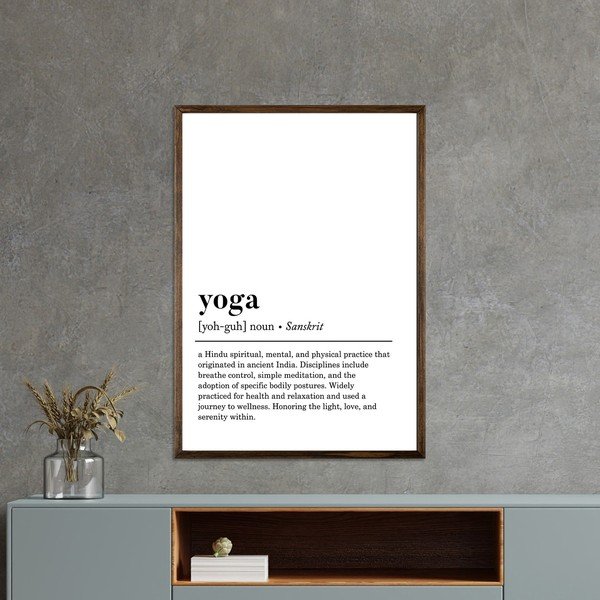 Plakat 50x70 cm Yoga - Wallity-image-4