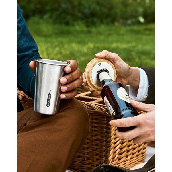 Roostevabast terasest reisikruuside komplekt 500 ml - Black + Blum-image-2