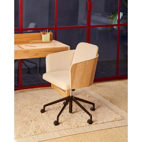 Valge villane vaip 200x300 cm Marely - Kave Home-image-2