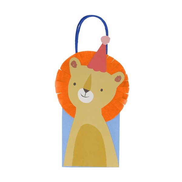 Kinkekottide komplekt 8 tk 11x6 cm Animal Parade – Meri Meri-image-3