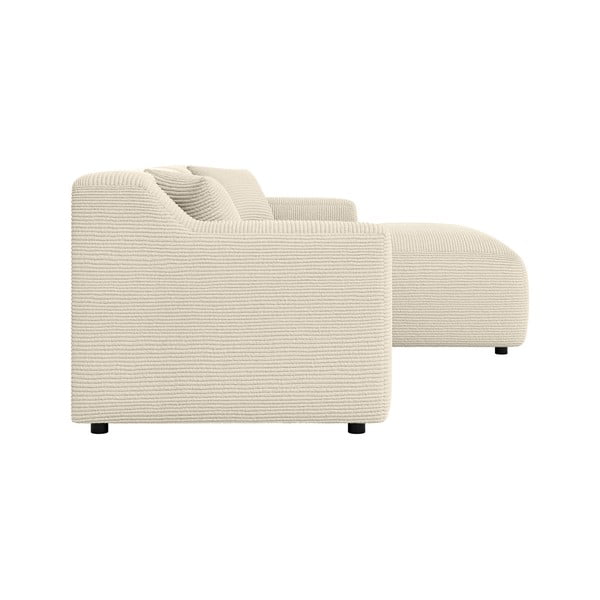 Beež-kreem  velvetist nurgadiivan (parem nurk) Martin - Ropez-image-3