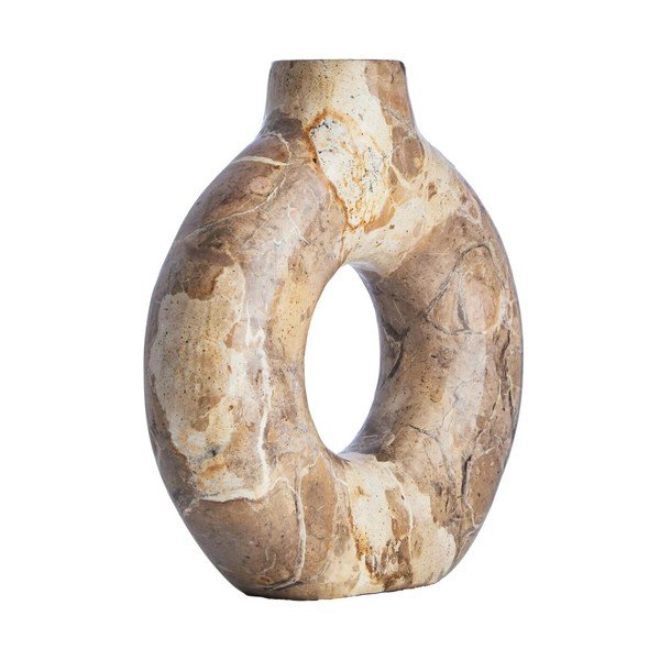 Pruun marmorvaas (kõrgus 20 cm) Santino - Premier Housewares-image-4