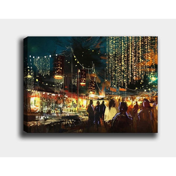 Maal 100x70 cm City Street - Wallity-image-2
