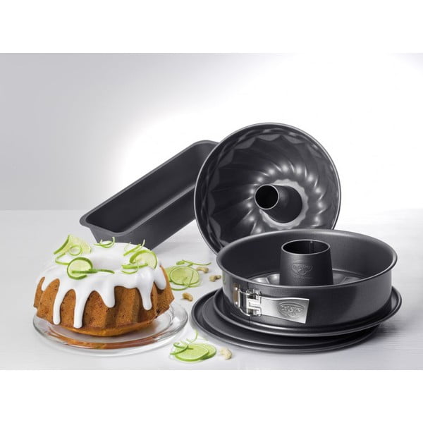 4-osaline komplekt terasest küpsetuspannid Neli - Dr. Oetker-image-1