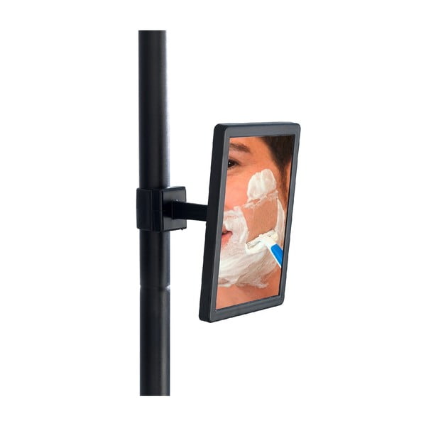 Teleskoopnurga riiul dušši jaoks Prea hõbedane/must, 27 x 20 cm - Wenko-image-3