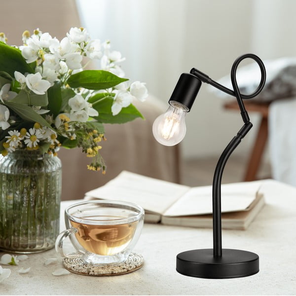 Must laualamp, kõrgus 42 cm Harry - LAMKUR-image-3