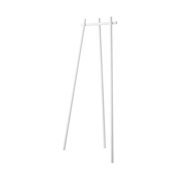 Valge metallist riidepuuraam 43x153,5 cm Tower Tri-Post - YAMAZAKI