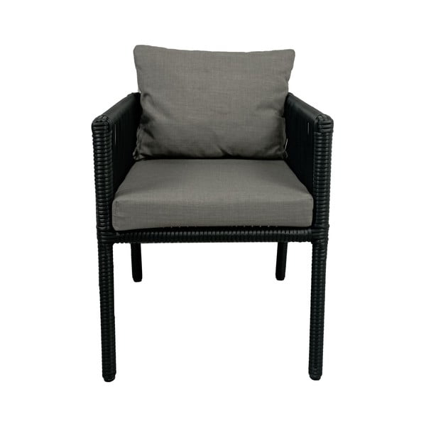 Hall kunstlikust rotangist aia söögimööbli komplekt 6-le Vera 2 - Floriane Garden-image-2