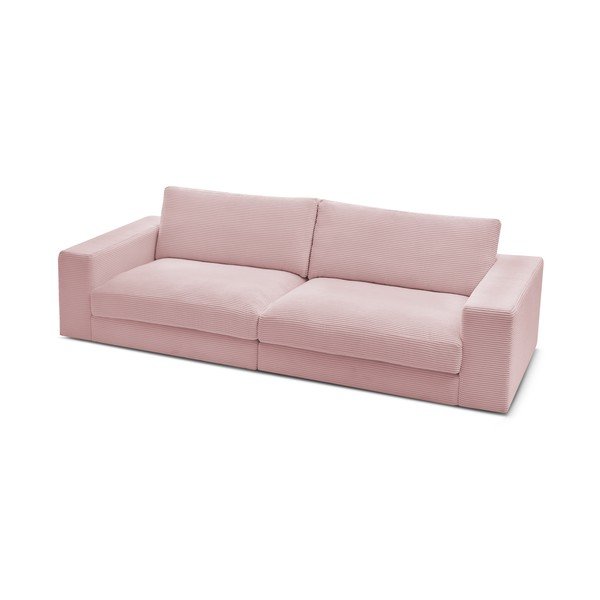 Roosa velvetist diivan 274 cm Leonard - Bobochic Paris-image-4