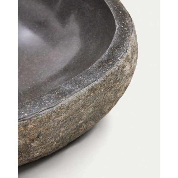 Hall kivist ümmargune kraanikauss ø 40 cm Tetsu - Kave Home-image-4