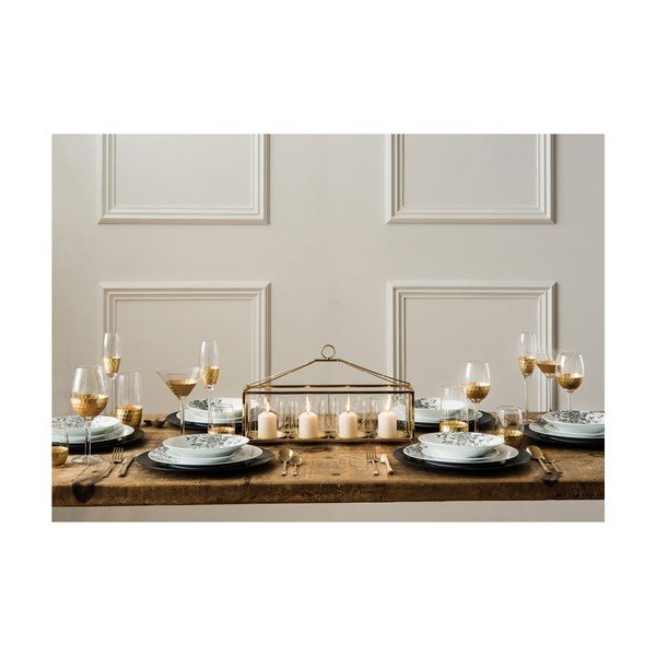 Sada 4 sklenic na bílé víno z ručně foukaného skla Premier Housewares Astrid, 3 dl-image-1