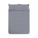 Tumesinine 3-osaline voodipesu 200x200 cm Bamford Gingham Check - Catherine Lansfield
