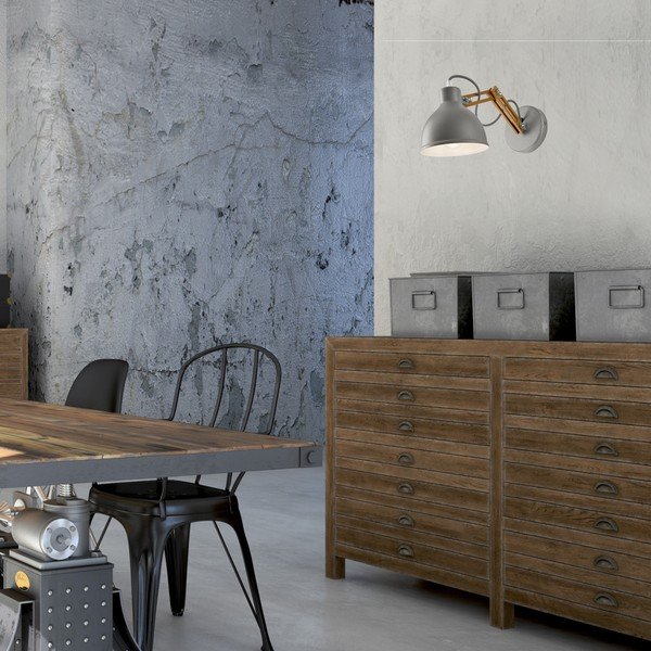 Hallikaspruun seinavalgusti ø 15 cm Marcello - LAMKUR-image-1