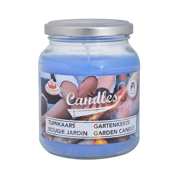 Sada 4 zahradních svíček ve skleničce Esschert Design Garden, doba hoření 36 hodin-image-1