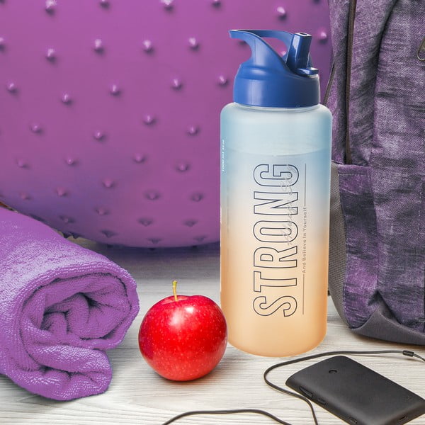 Oranž-sinine tritaanpudel 1 l Moly - Orion-image-1