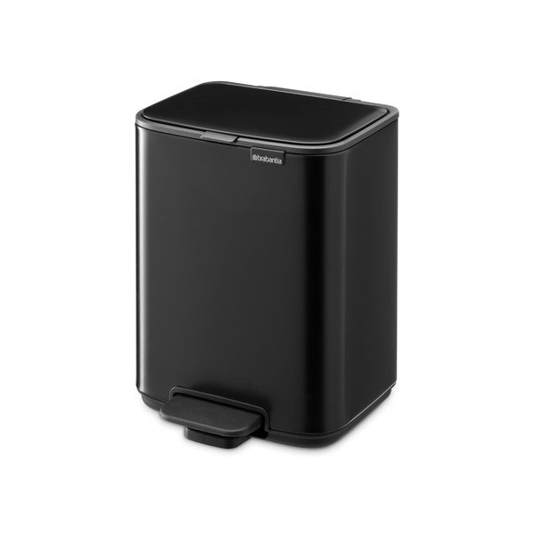 Matt must terasest prügikast 4 l Bo - Brabantia