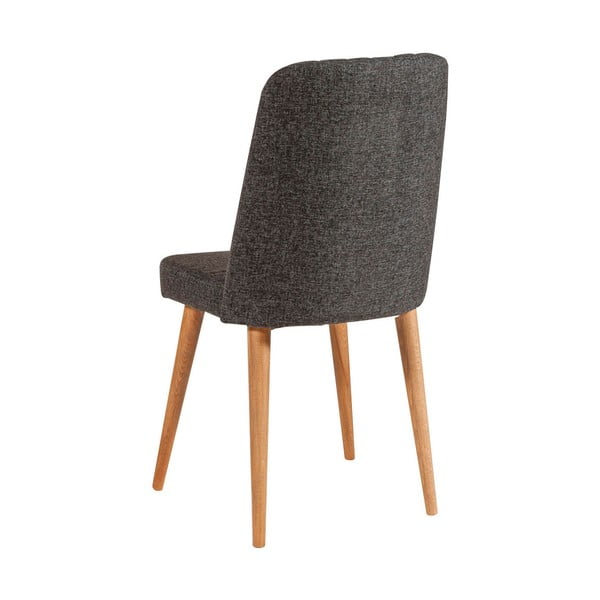 Antratsiitne sametist söögitool Stormi Sandalye - Kalune Design-image-1