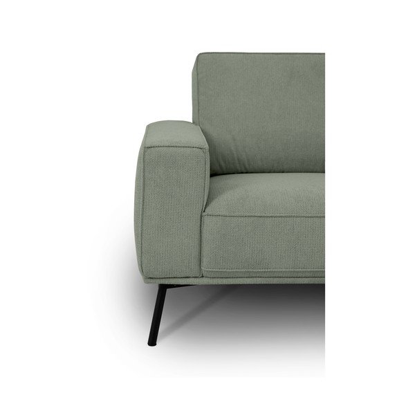 Roheline šenillist nurgadiivan (parem nurk/L-kujuline) Amsterdam - Scandic-image-4