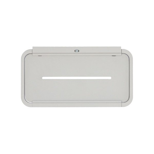 Valge vannitoa riiul , 22 x 11,4 cm Rim - Zone-image-3