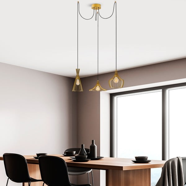 Kuldne rippvalgusti Mezopotamya - Opviq lights-image-3