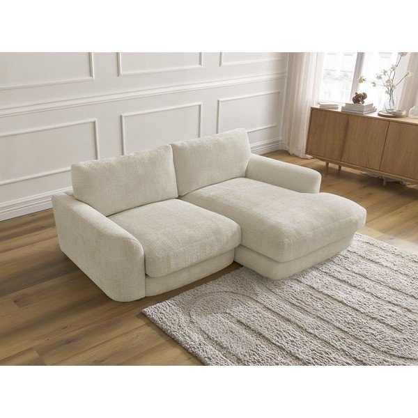 Beež šenillist nurgadiivan (parem nurk) Leonore - Bobochic Paris-image-4